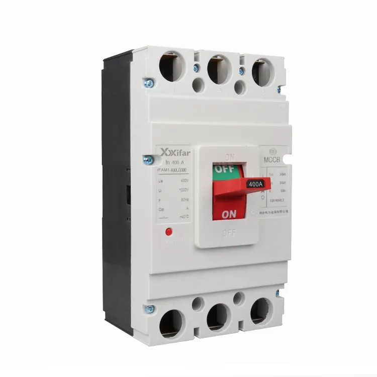 400a 3p Mccb مفتاح علبة مصبوب مغلق